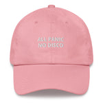 ALL PANIC NO DISCO Dad Hat | CityCaps.Co