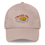 mis0happy I'm Egg-OK Dad Hat | CityCaps.Co