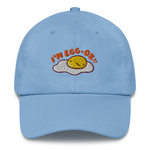 mis0happy I'm Egg-OK Dad Hat | CityCaps.Co