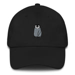 Sheba Drawing Penguin Dad Hat | CityCaps.Co